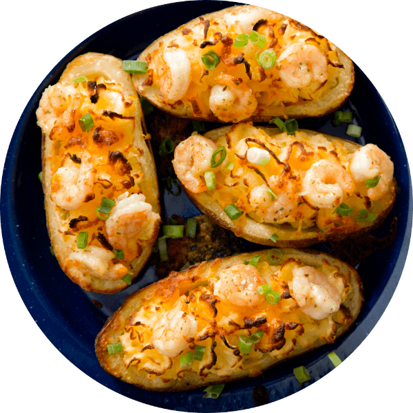 Seafood Potato Skins 