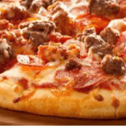 Catering | Large Meat Pizzas.