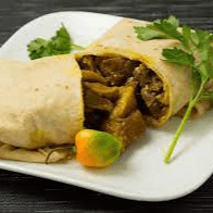 Curry Goat Roti (Small)