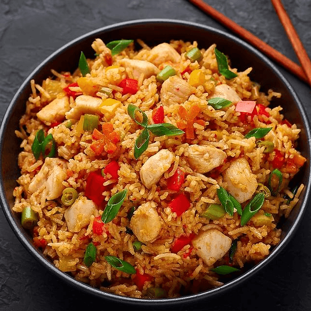 Szechuan Chicken Fried Rice