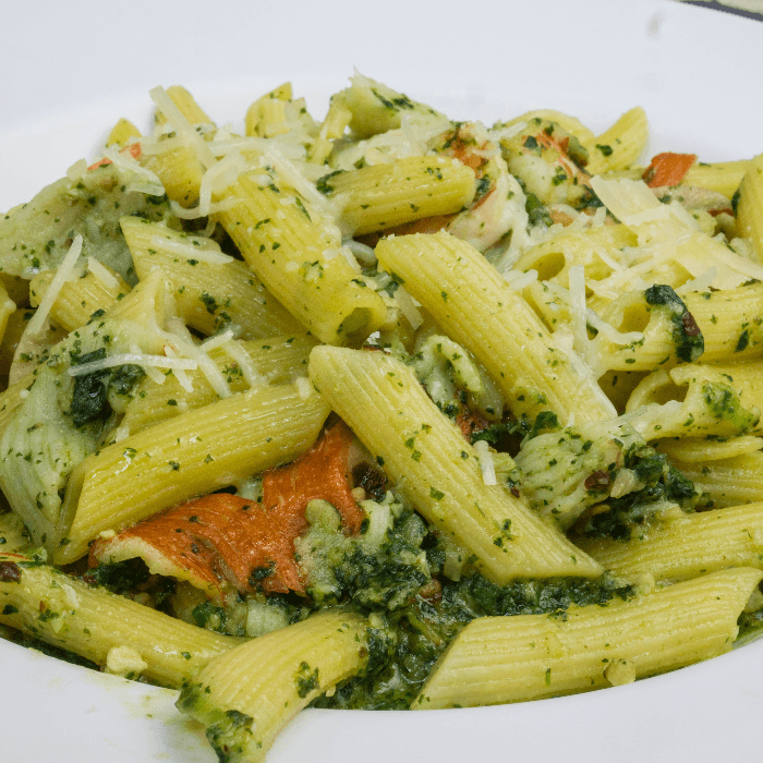 Mostaccioli Pasta with Seafood