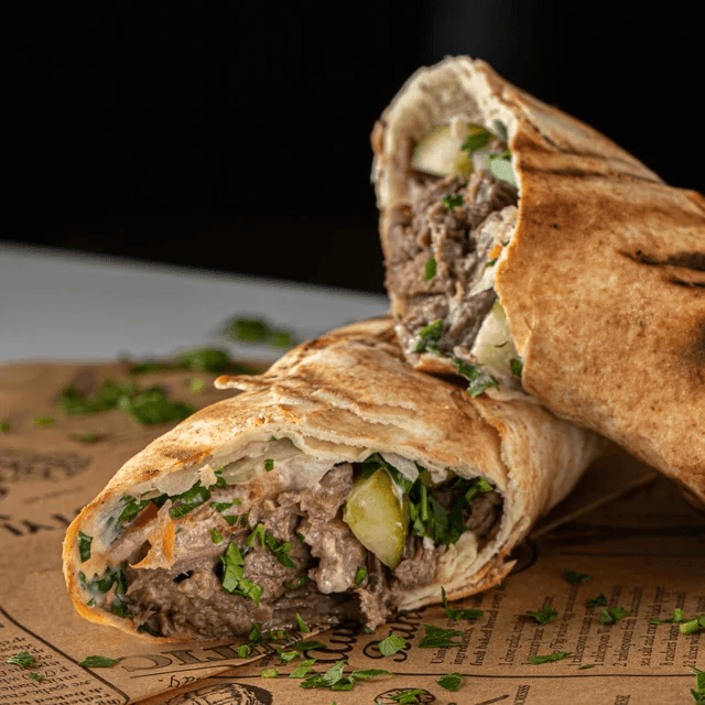 Beef Shawarma Wrap
