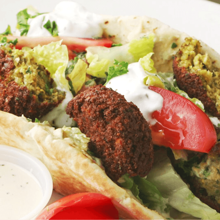 Falafel Wrap.