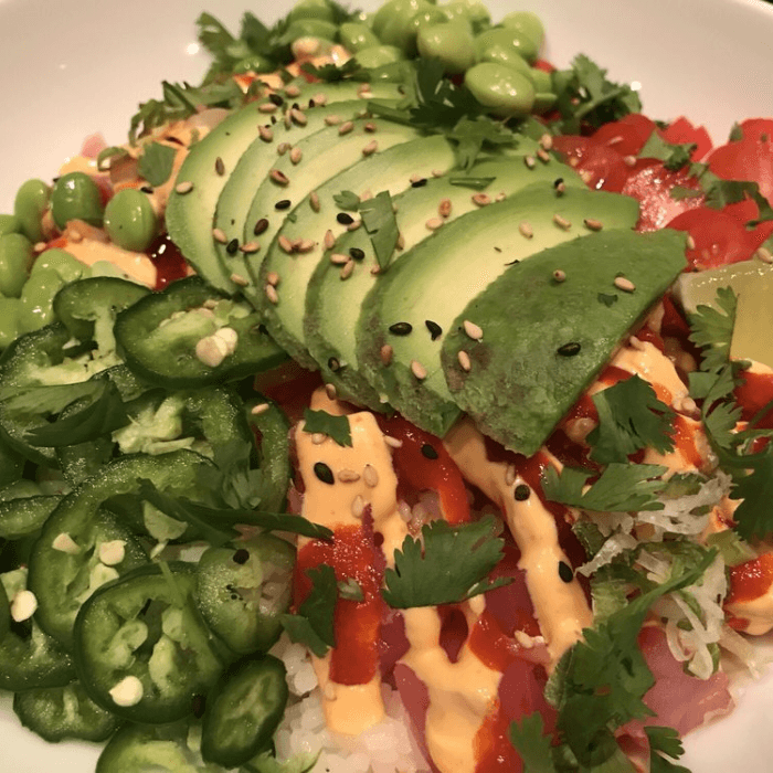 Mexican Salad Poke Bowl