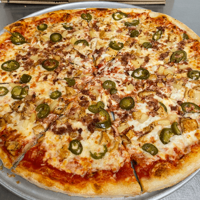 Spicy Hawaiian Chicken Pizza (X-Large 24").