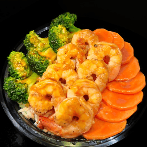 Shrimp teriyaki  bowl