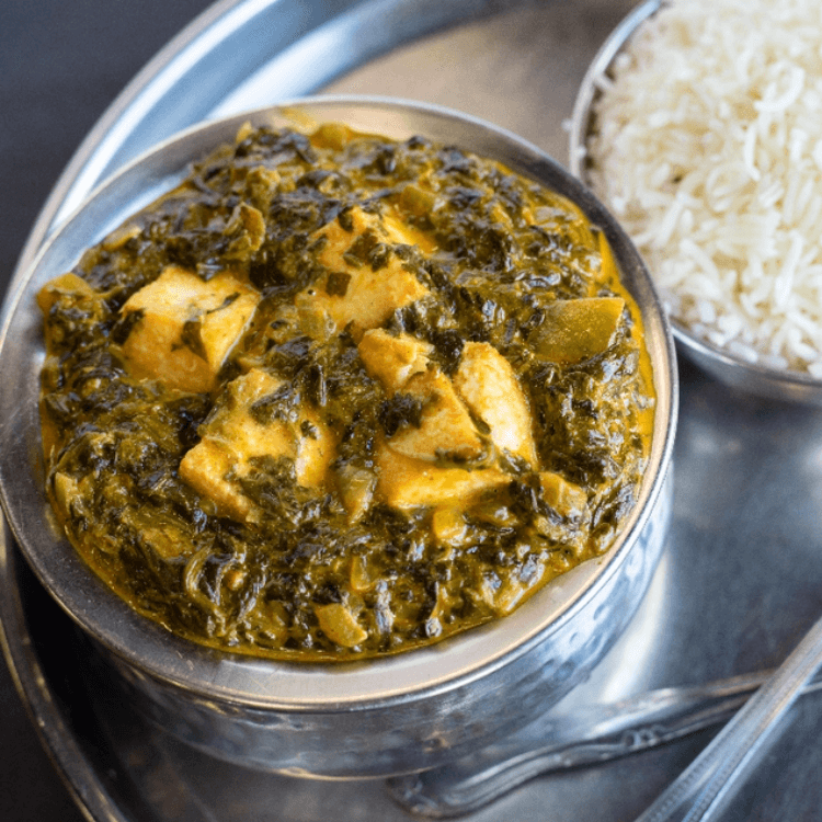Saag Paneer.