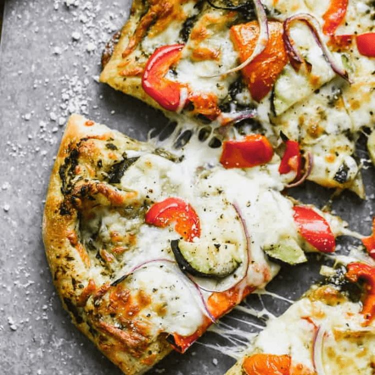 Thin Crust Veggie Pizza (14" Large)