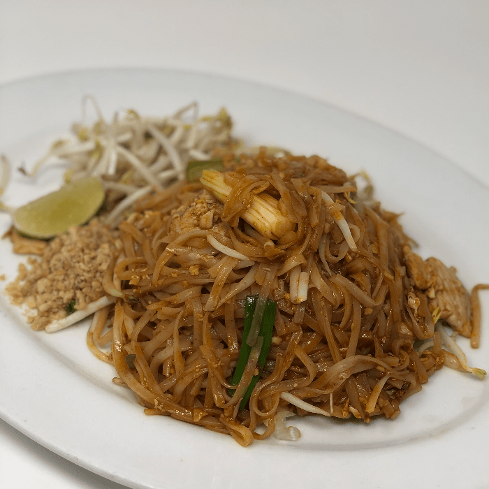 Chicken Pad Thai Noodles.