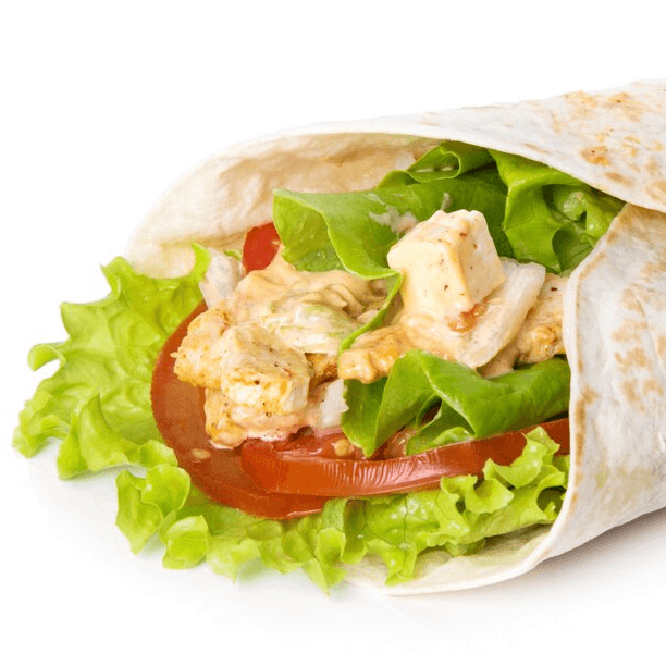 Chopped Grilled Chicken Wrap