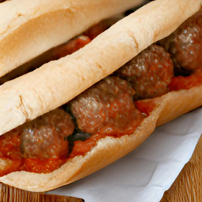 Meatball submarine.