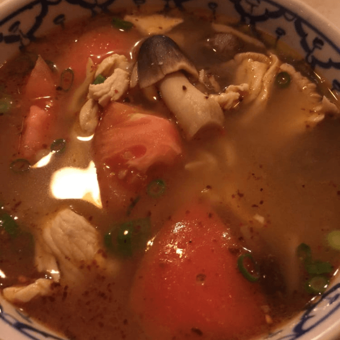 Tom Yum Soup.