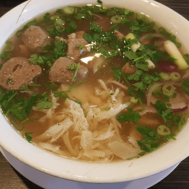 6. Pho Sach Bo   (Pho with beef tripe only)