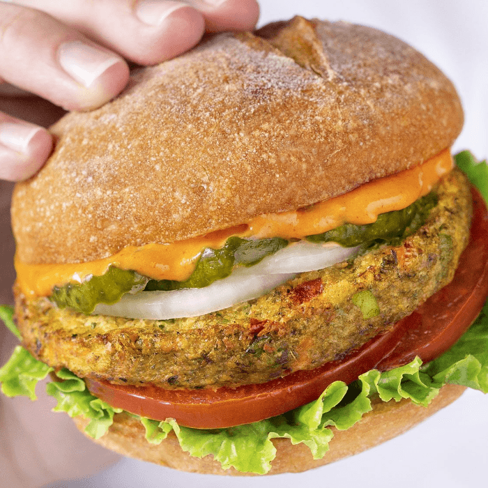 12'' California Veggie Patty with Cheese Sub