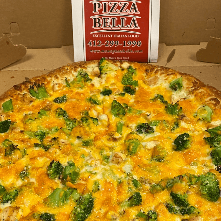 Chicken & Broccoli Pizza (16 Cut Extra Large 18")