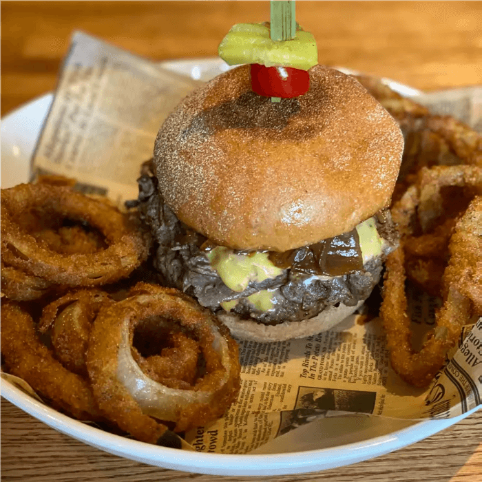 The Carnivore Burger.