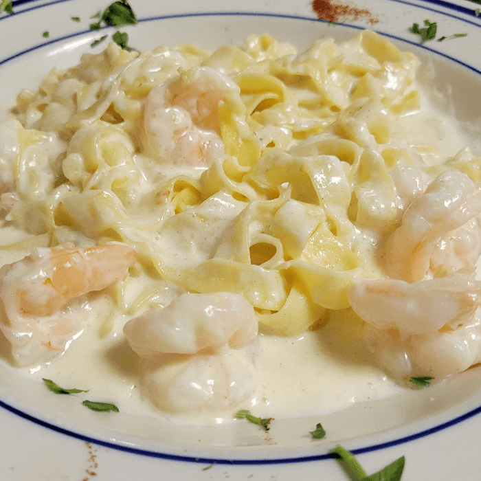 Shrimp Fettuccine Alfredo