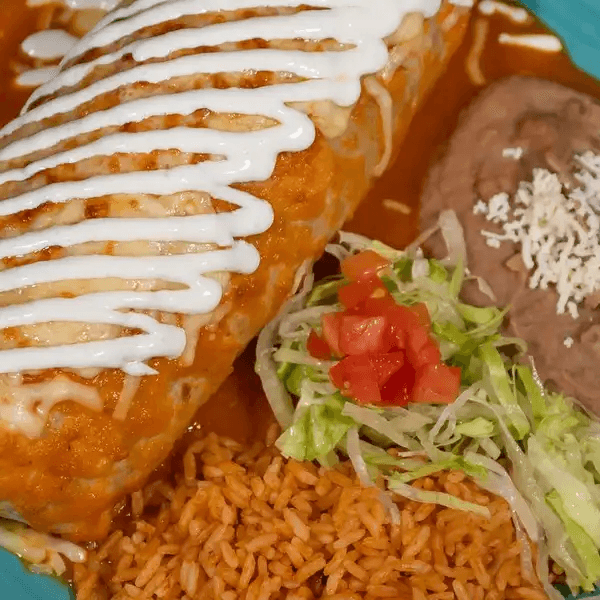Burrito Suizo.