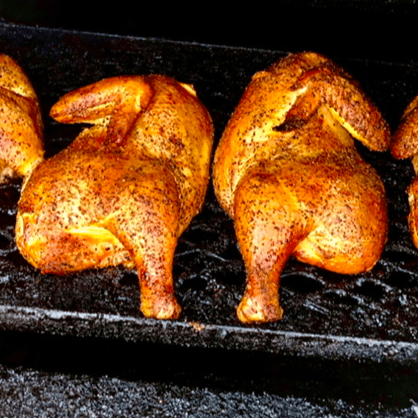 1/2 Smoked Chicken.