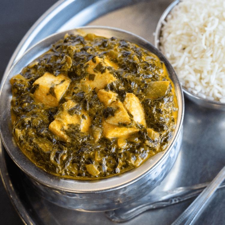 Saag Paneer.