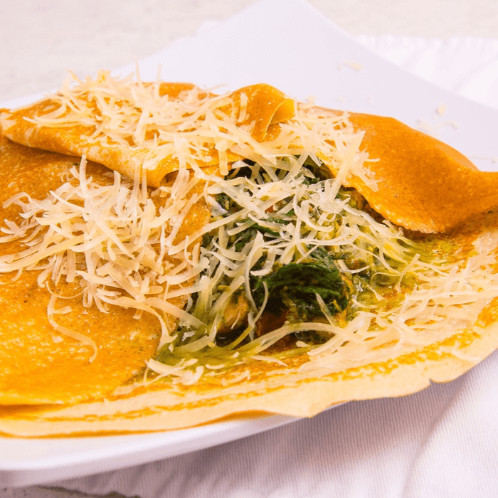 Garden Special Crepe With 2 Eggs