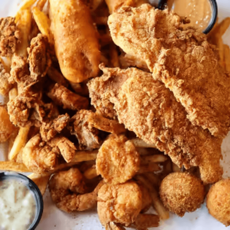 Fried Seafood Combo 2