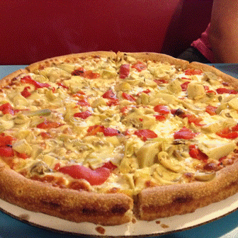 21. Artichoke Heart Pizza (Large 16")