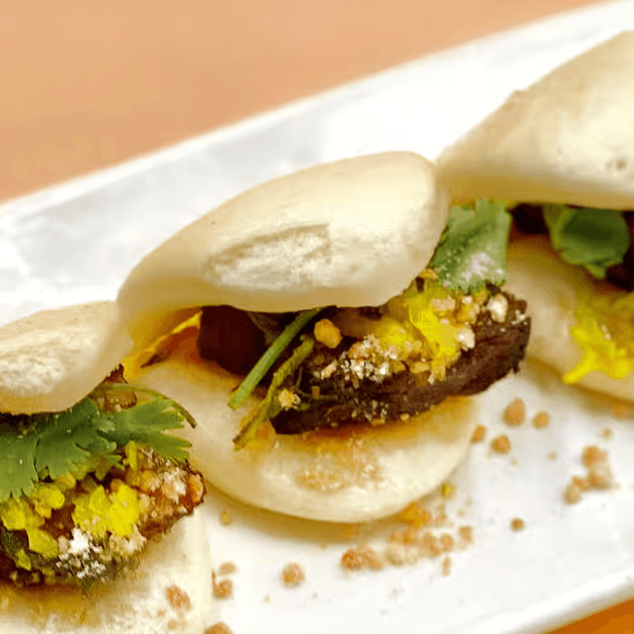 Taiwanese Burgers: Gua Bao, Pork Belly, Tofu