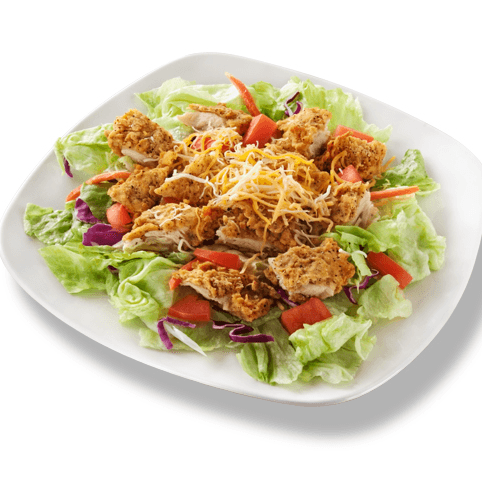 Crispy Fried Chicken Salad