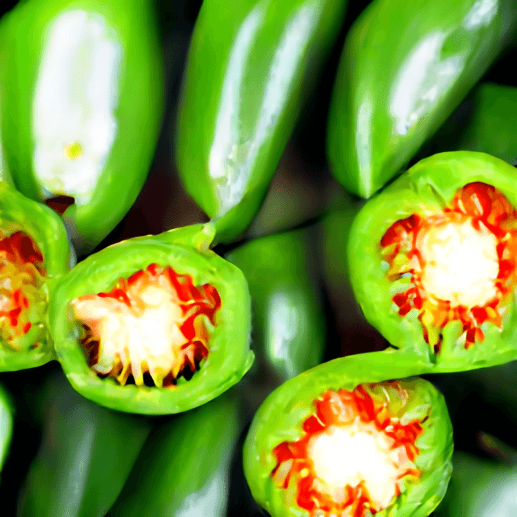 Side of jalapenos.
