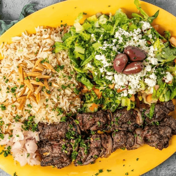 Beef Kebab Platter