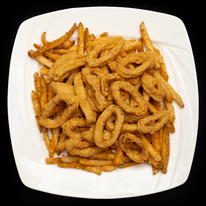 Fried Calamari with Fries