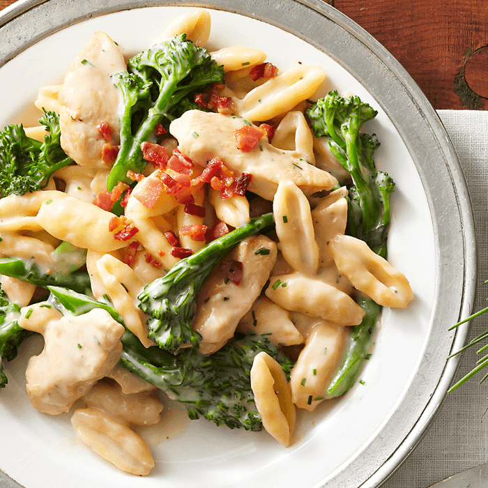 Cavatelli with Chicken