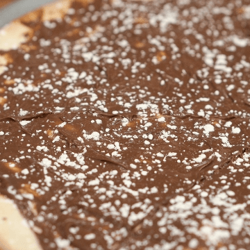 Nutella Pizza.