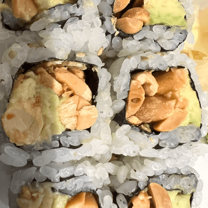 Peanut Avocado Roll