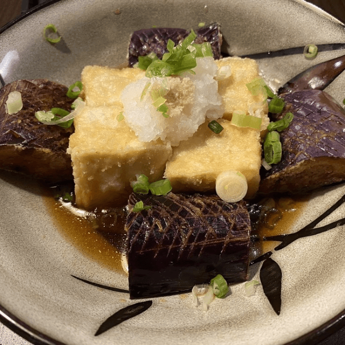 Fried Eggplant Tofu