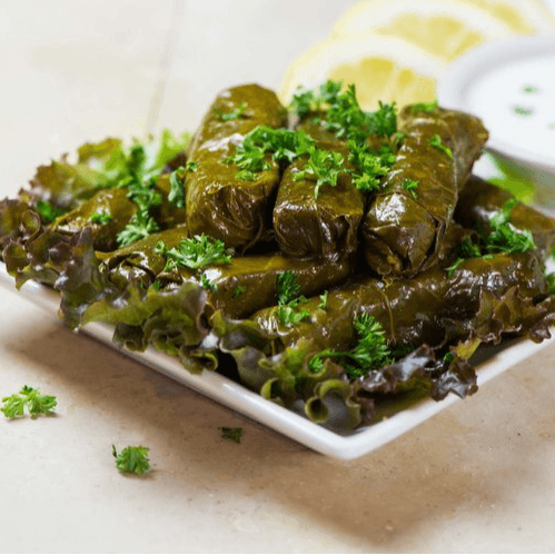 Veggie Grape Leaves.
