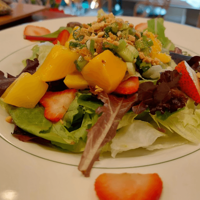 Yellow Mango Salad.