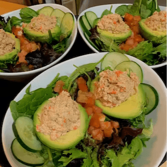 Avocado Tuna Boat Salad