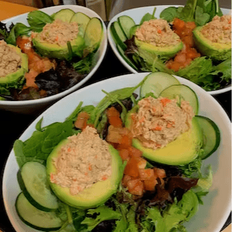 Avocado Tuna Boat Bowl (Non-vegan)