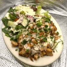 Chicken Shawarma Salad