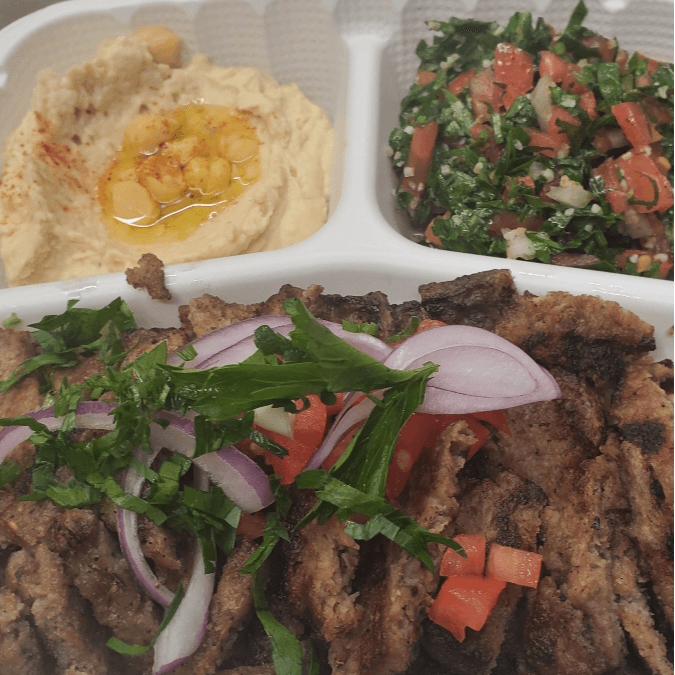 Lamb Meat Gyro Combo