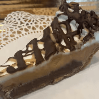 Peanut Butter Cheese Cake Slice