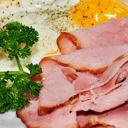 Ham Breakfast Plate