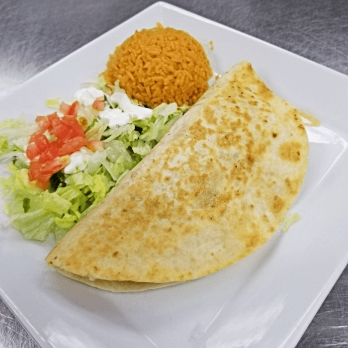 L-Quesadilla Deluxe.