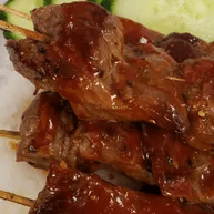 Spicy or BBQ Beef Satay