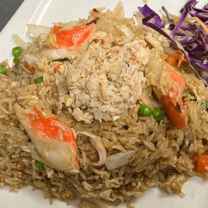 Crabmeat Fried Rice.