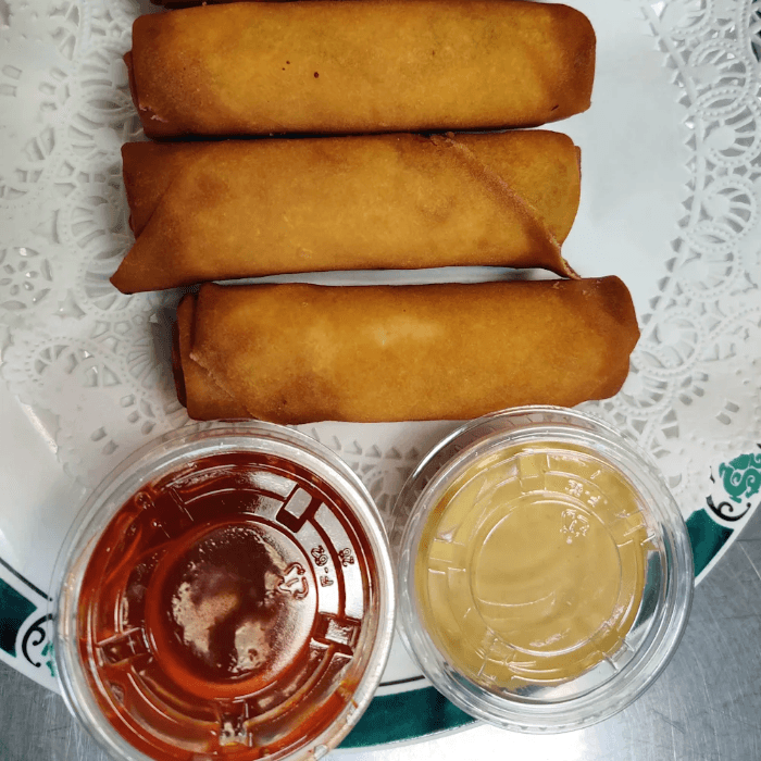 Vegetable Spring Roll.