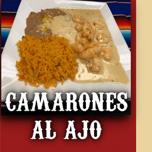 Camarones Al Ajo.