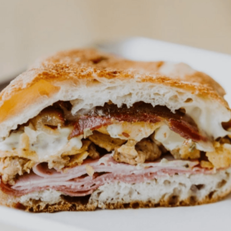 1/2 Peruvian Sandwich Combo.